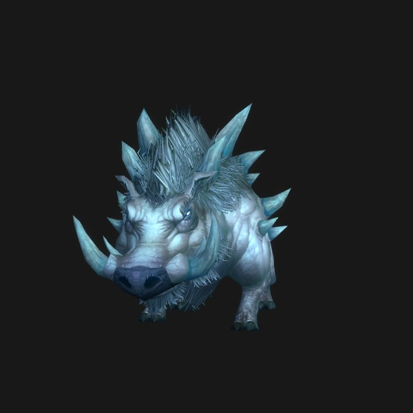 Lifelike Mechanical Frostboar