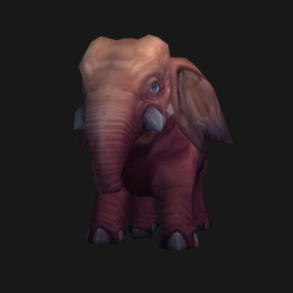 Pint-Sized Pink Pachyderm