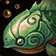 Tiny Green Carp Icon